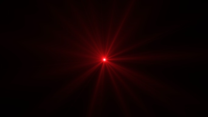 红色光球灯光星光闪光带通道