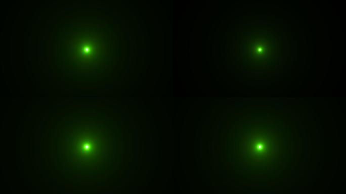 绿色光球灯光星光闪光带通道