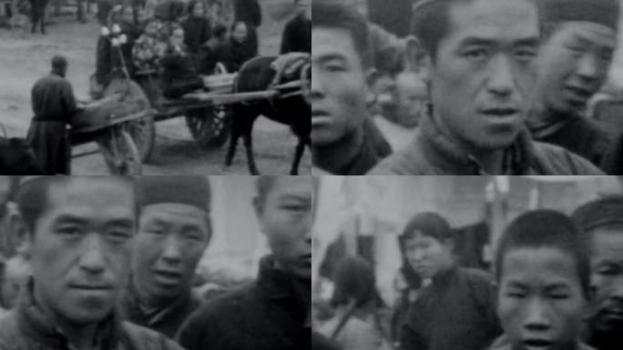 40年代中国农村40年农民代赶集