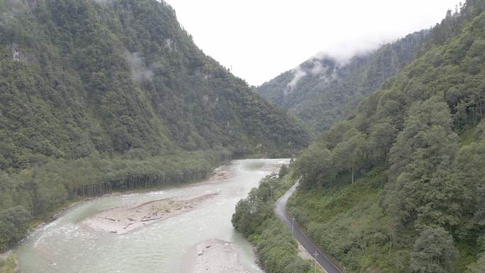 独龙江和贡山空镜