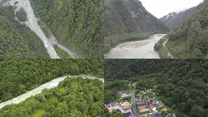 独龙江和贡山空镜