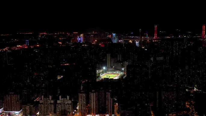 珠海城市夜景4K