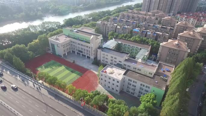 南京芳草园小学航拍2020.9