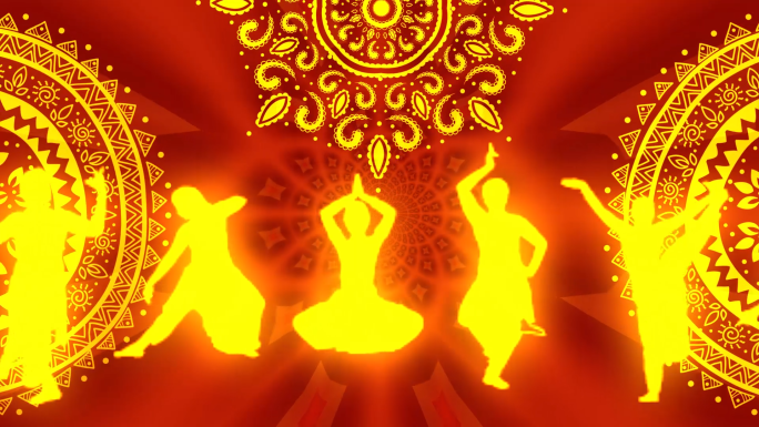 印度舞肚皮舞瑜伽背景