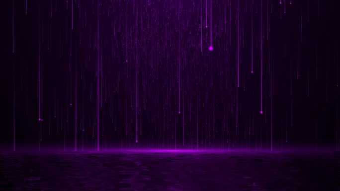 6690紫色光效粒子湖