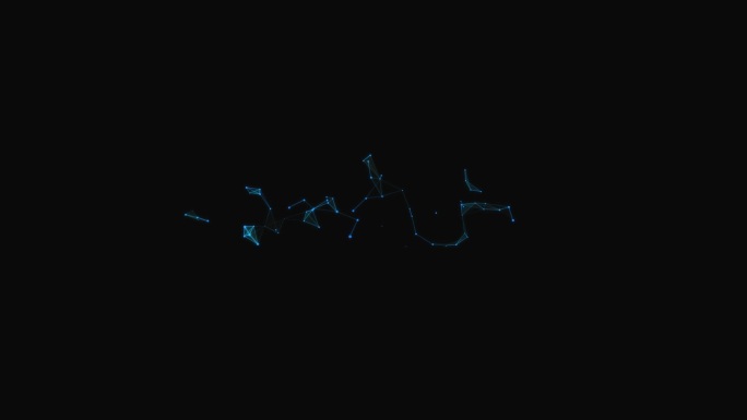 Plexus粒子字幕文字效果A