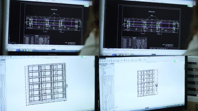 cad界面3d设计师工程制图模型技术研发