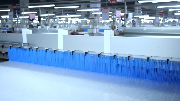 现代化纺织产业织布纺织生产设备
