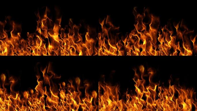 燃烧火焰视频素材A