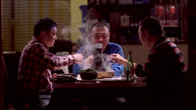 老北京吃铜锅涮肉
