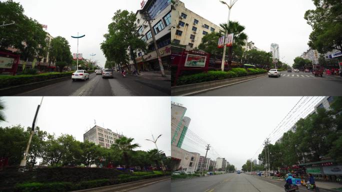 4K宜春城市移动空镜