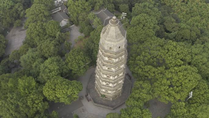 4K-原素材-苏州虎丘山风景区