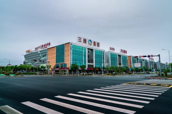 8k甘肃兰州新区三维集团商场延时