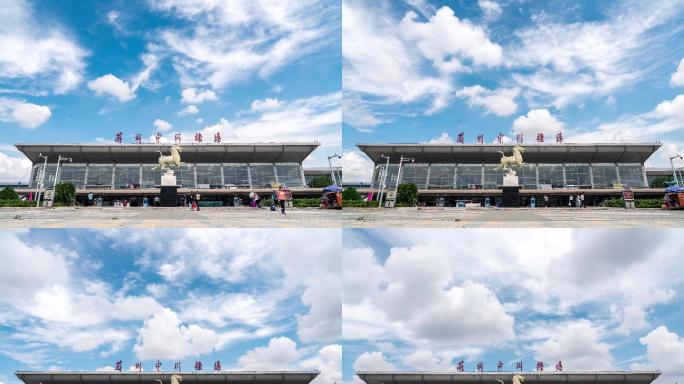 8k甘肃兰州新区中川机场T1航站楼延时