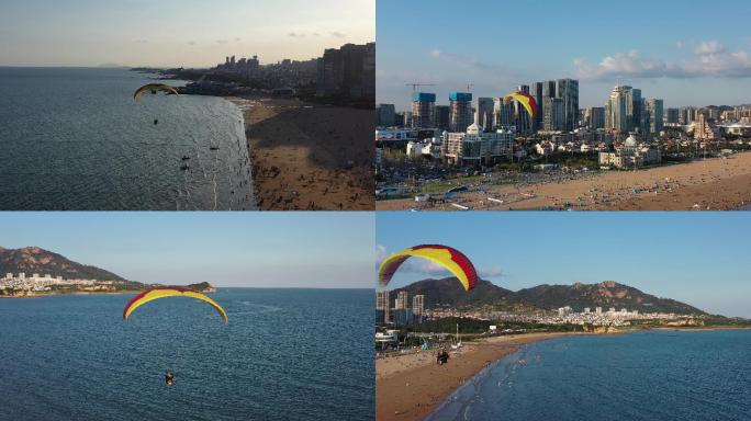 4K海上滑翔伞（原素材）