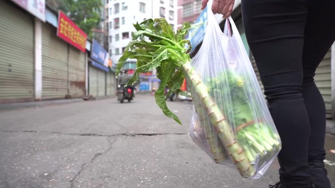 城中村 菜市场 买菜