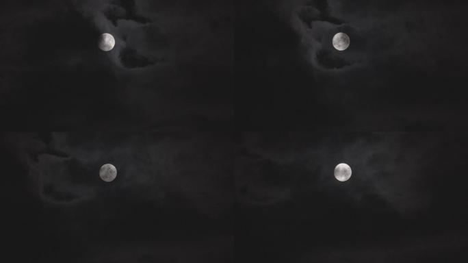 乌云月亮原素材LOG灰模式