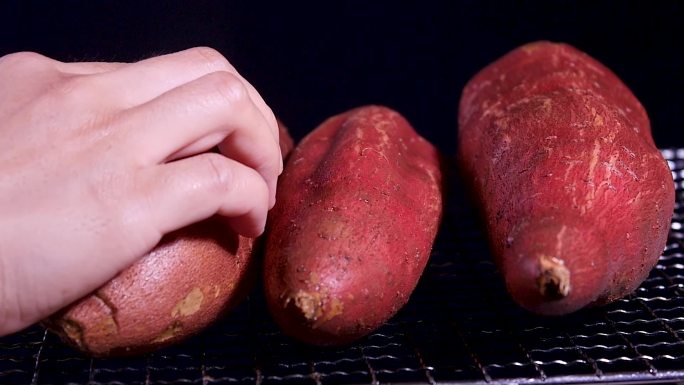 烤红薯视频