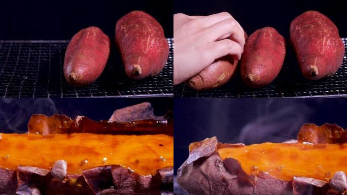 烤红薯视频
