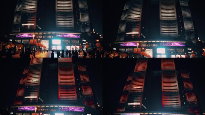重庆城市大楼实拍素材