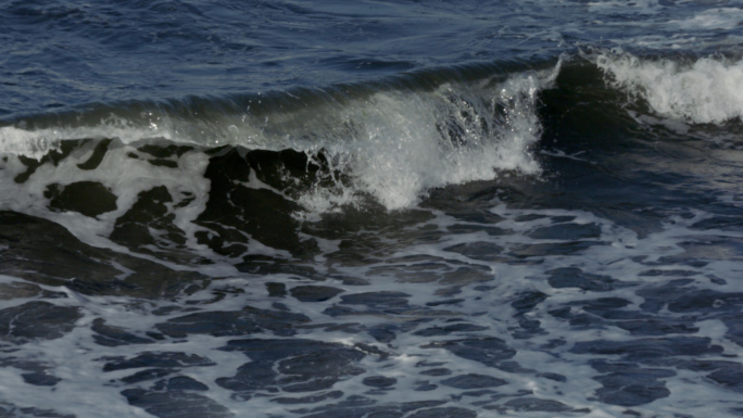 索尼11条升格拍摄涨潮和浪花（灰片）