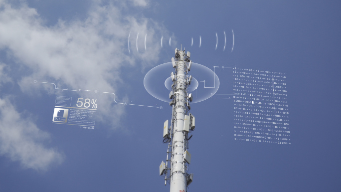 5G网络通讯信号发射塔基站