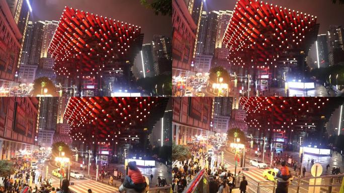 重庆国泰艺术中心（重庆夜景，网红景点