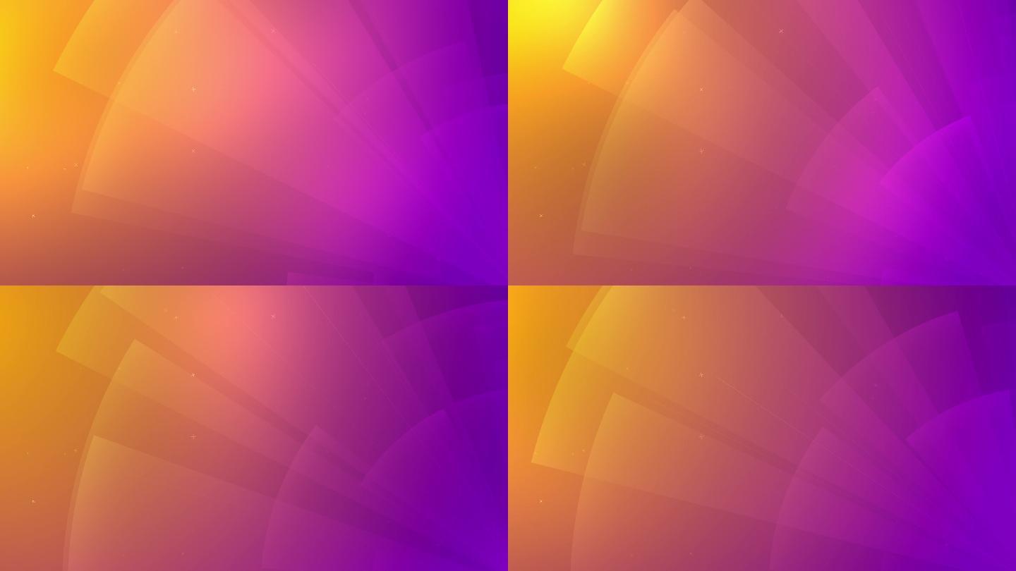 黄紫色渐变扇形背景视频201010006