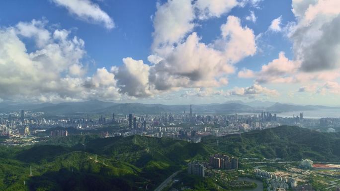 深圳高空大景航拍