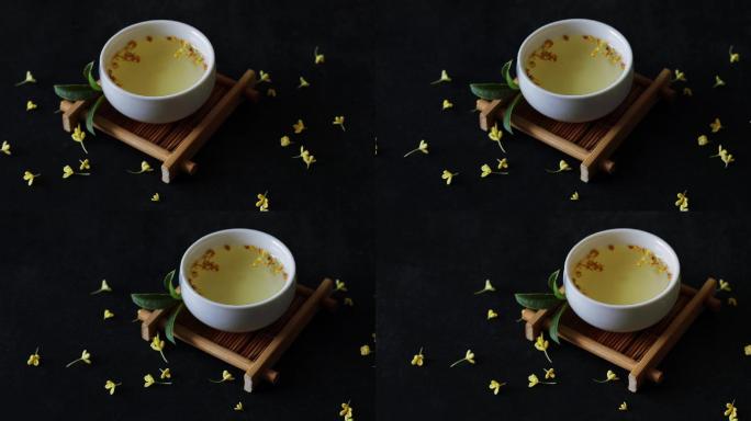 中国茶文化桂花茶