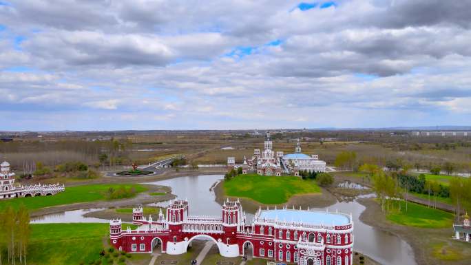 东方莫斯科的伏尔加庄园，俄罗斯风情建筑的