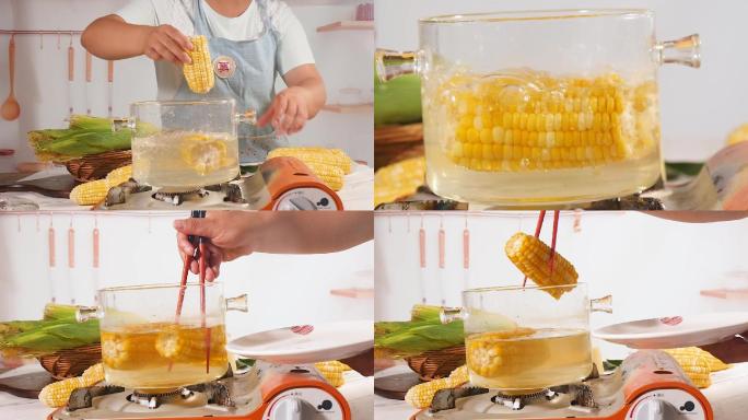 水煮玉米视频