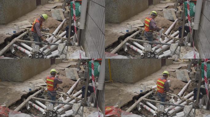 深圳建设城中村切割塑料水管