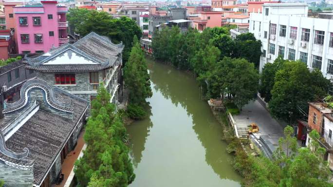 南沙东涌水乡人家岭南画卷4K-4