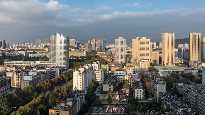 【4K】昆明学府路日出延时