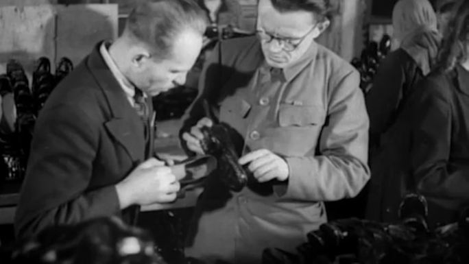 40年代苏联鞋厂橡胶厂