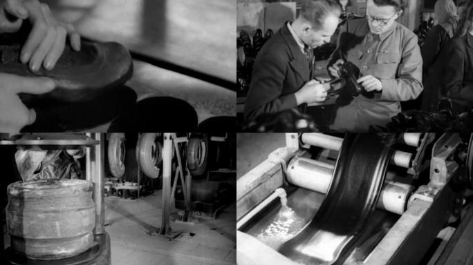 40年代苏联鞋厂橡胶厂