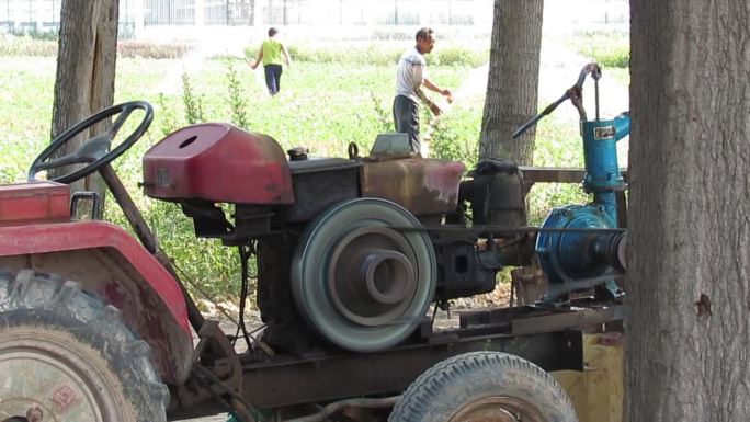 柴油机水泵抽水抗旱