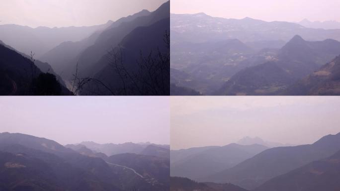 【1080p】山脉山雾各种山实拍空境素材