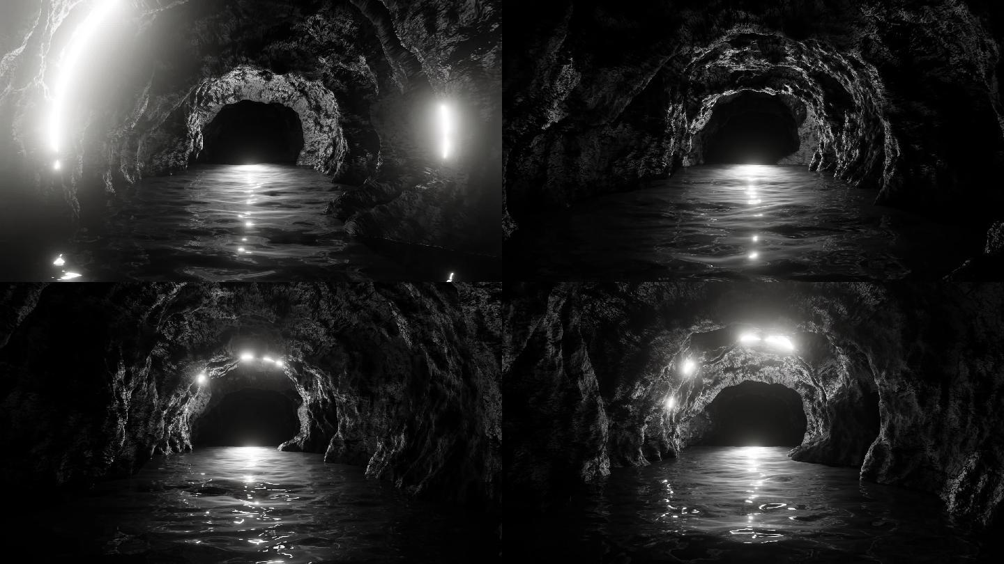 恐怖洞穴隧道穿梭VJ