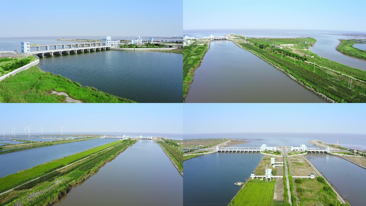 【4K】航拍苏北灌溉总渠