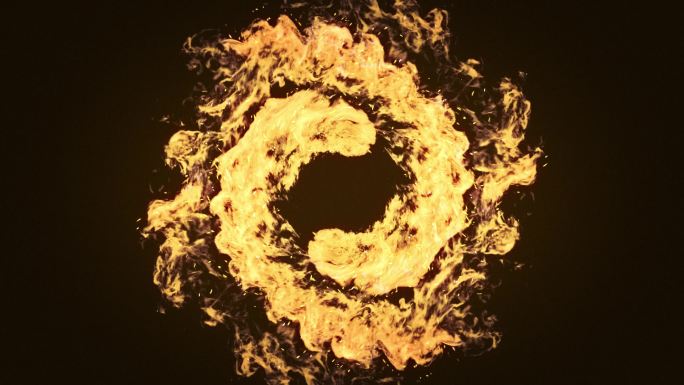 火焰出场震撼logo