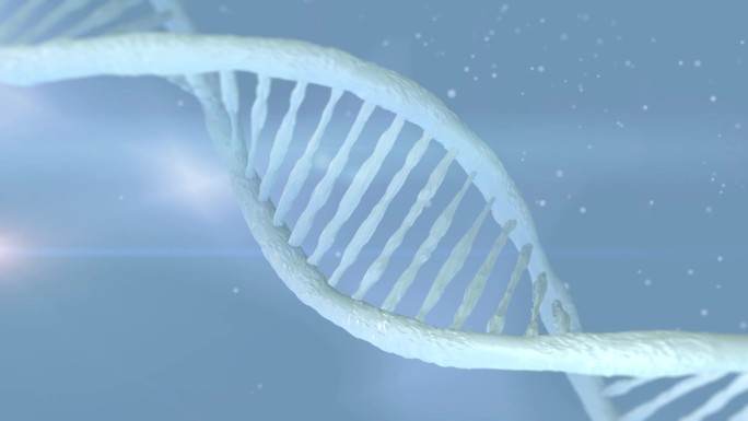 微观DNA分子结构科普