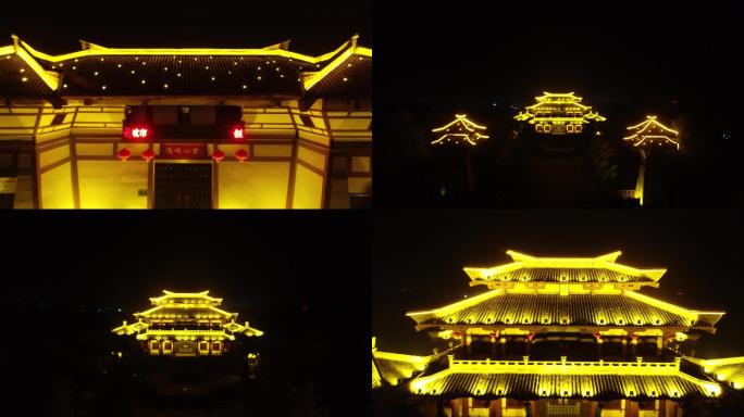 沛县照明亮化公园（4K50帧）