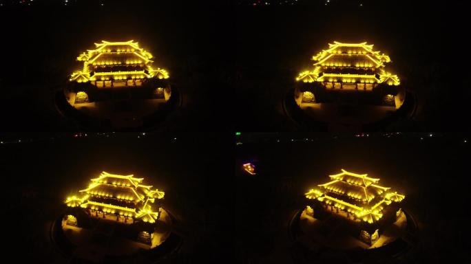 沛县汉城公园亮化（4K50帧）