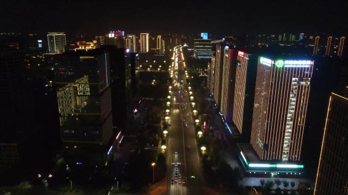 临沂北京路夜景