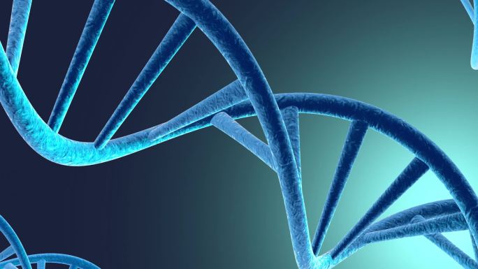 DNA结构微观镜头