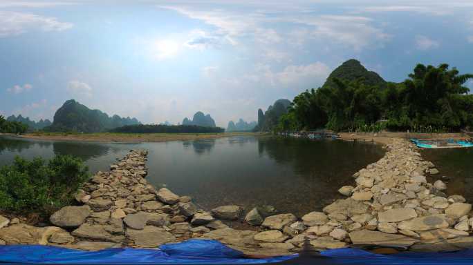 8K漓江阳朔桂林山水VR全景360视频