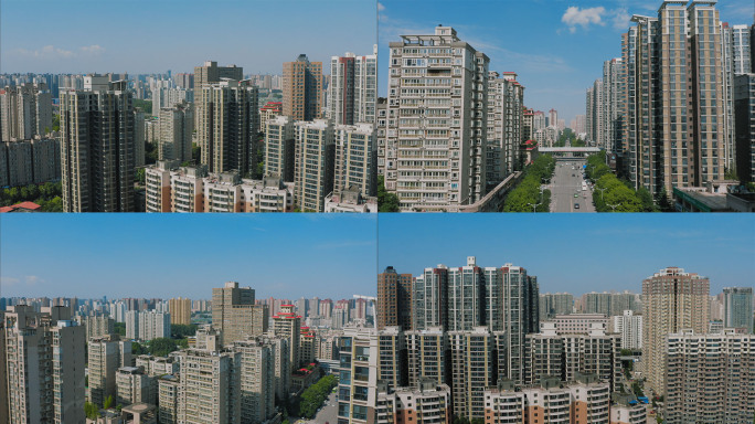 【4K】城市通用航拍空镜