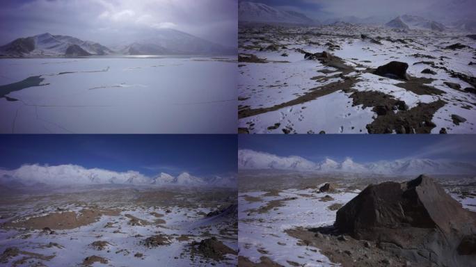 新疆帕米尔高原公格尔九别山